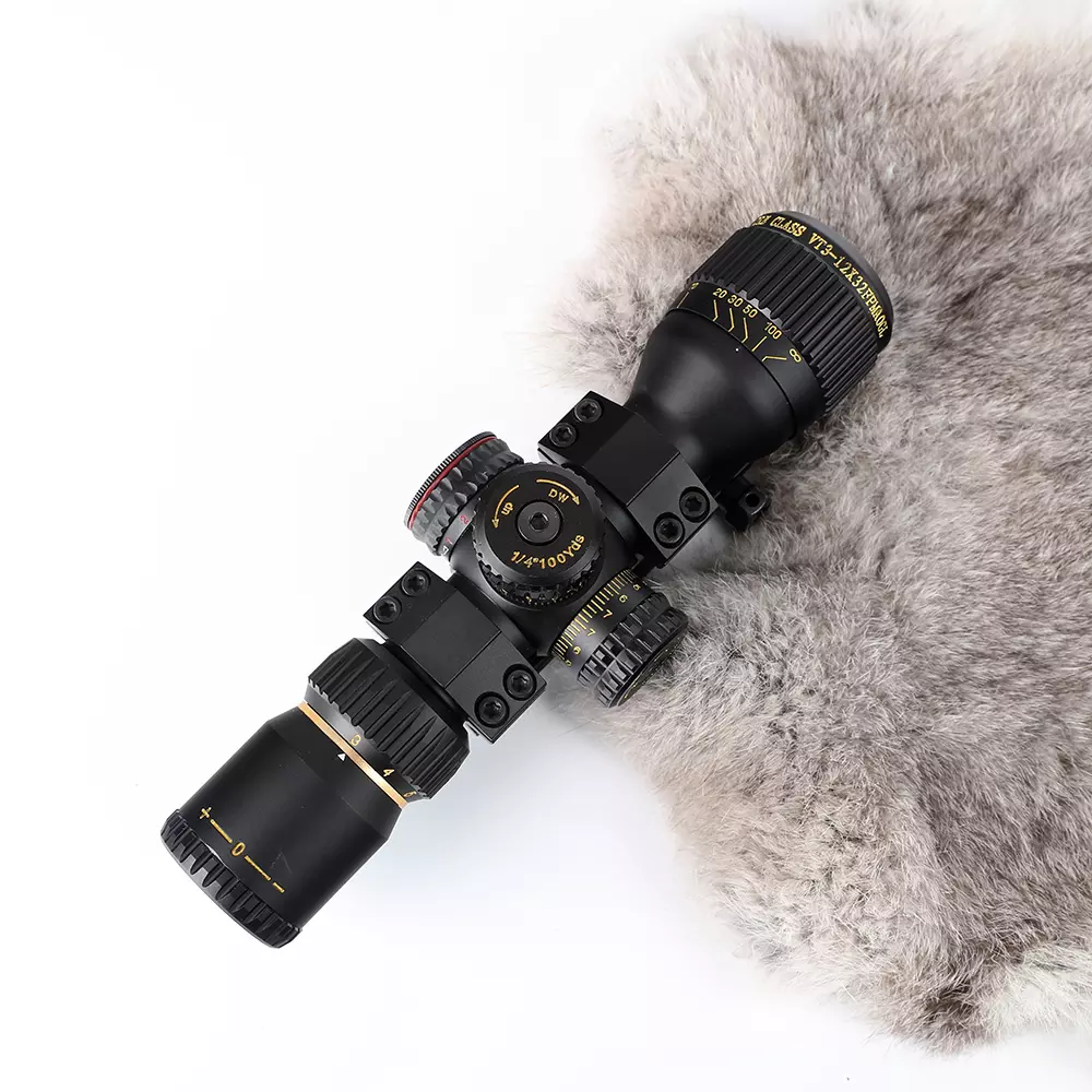 Sniper狙击手瞄准镜 VT 3-12x32 短款前置 高抗震